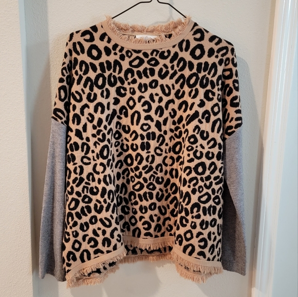 thml leopard sweater